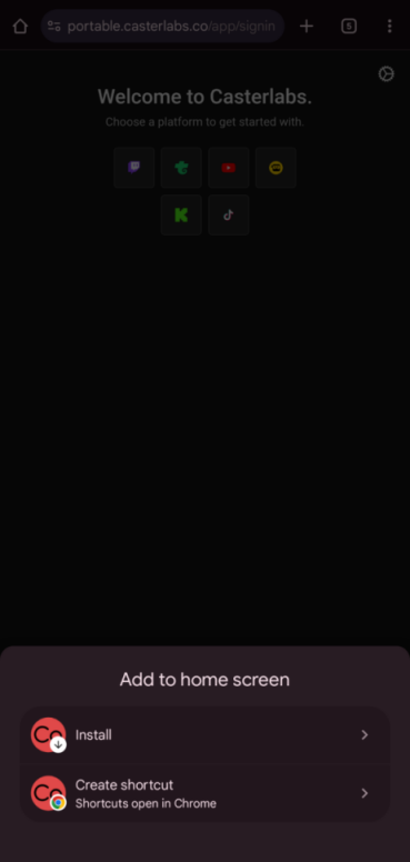 Installing Caffeinated Portable